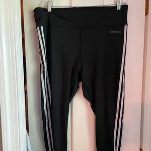 Adidas Running Tights/Leggings (7/8 length)